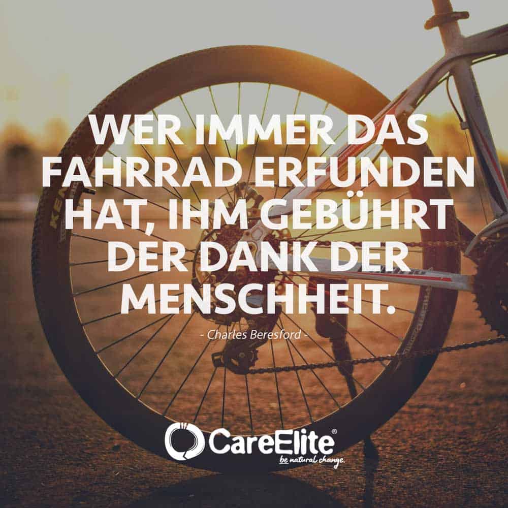 Who invented bicycle thanks quote