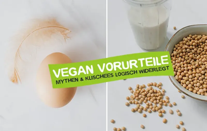 Typische Mythen und Vorurteile gegenüber Veganern und Veganerinnen im Überblick