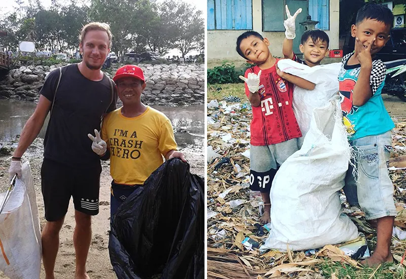 Take part in CleanUp and immerse yourself in foreign cultures