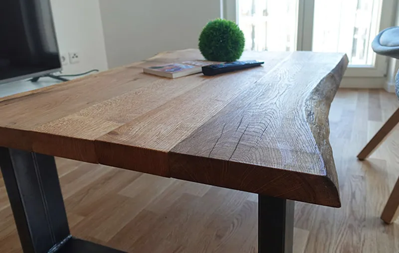 DIY Couchtisch Made From Oak Wood